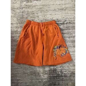Nike Men's Sportswear Club Fleece Shorts Size Small Electro Orange DV0055 837